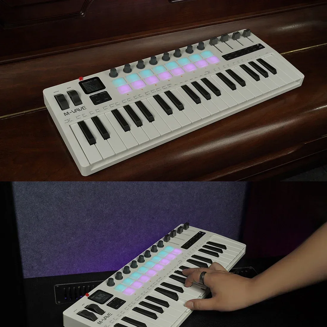 M-VAVE SMK-37 Pro Keyboard 37- – Midi Controller Pad Bewertung und Preis
