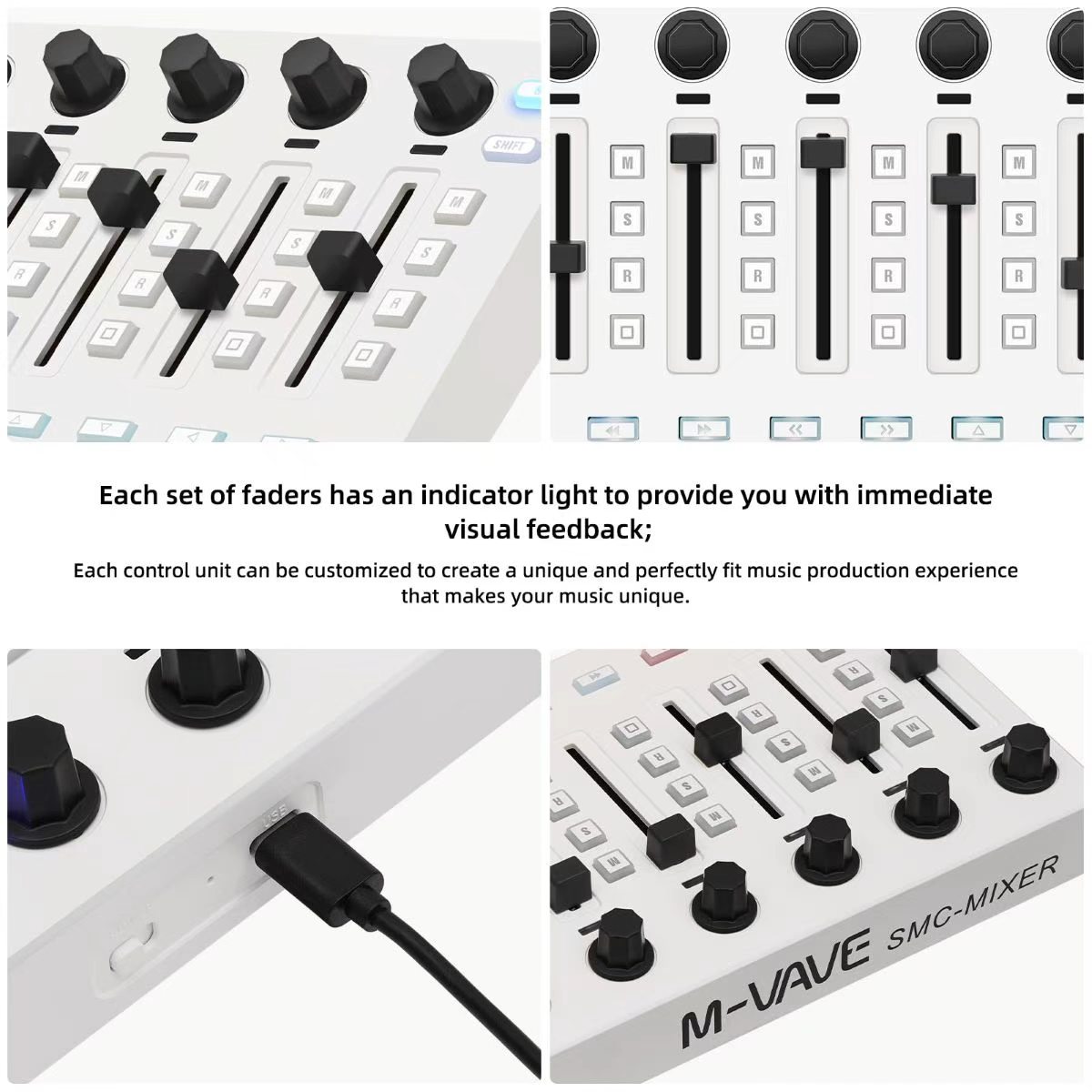 M-VAVE SMC-MIXER Kabelloser MI – Midi Controller Pad Bewertung und Preis
