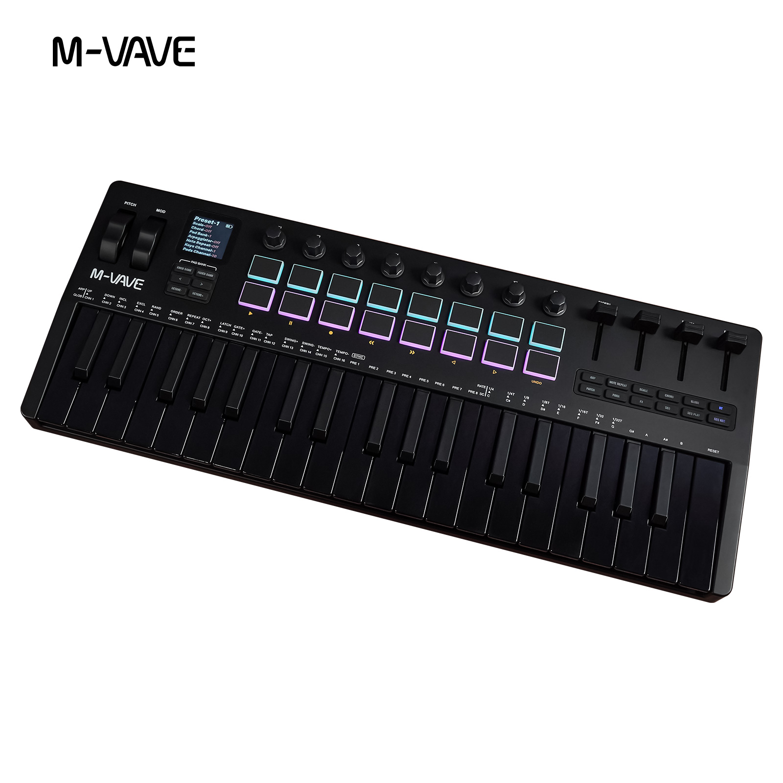 M-VAVE SMK-37 USB-MIDI-Control – Midi Controller Pad Bewertung und Preis
