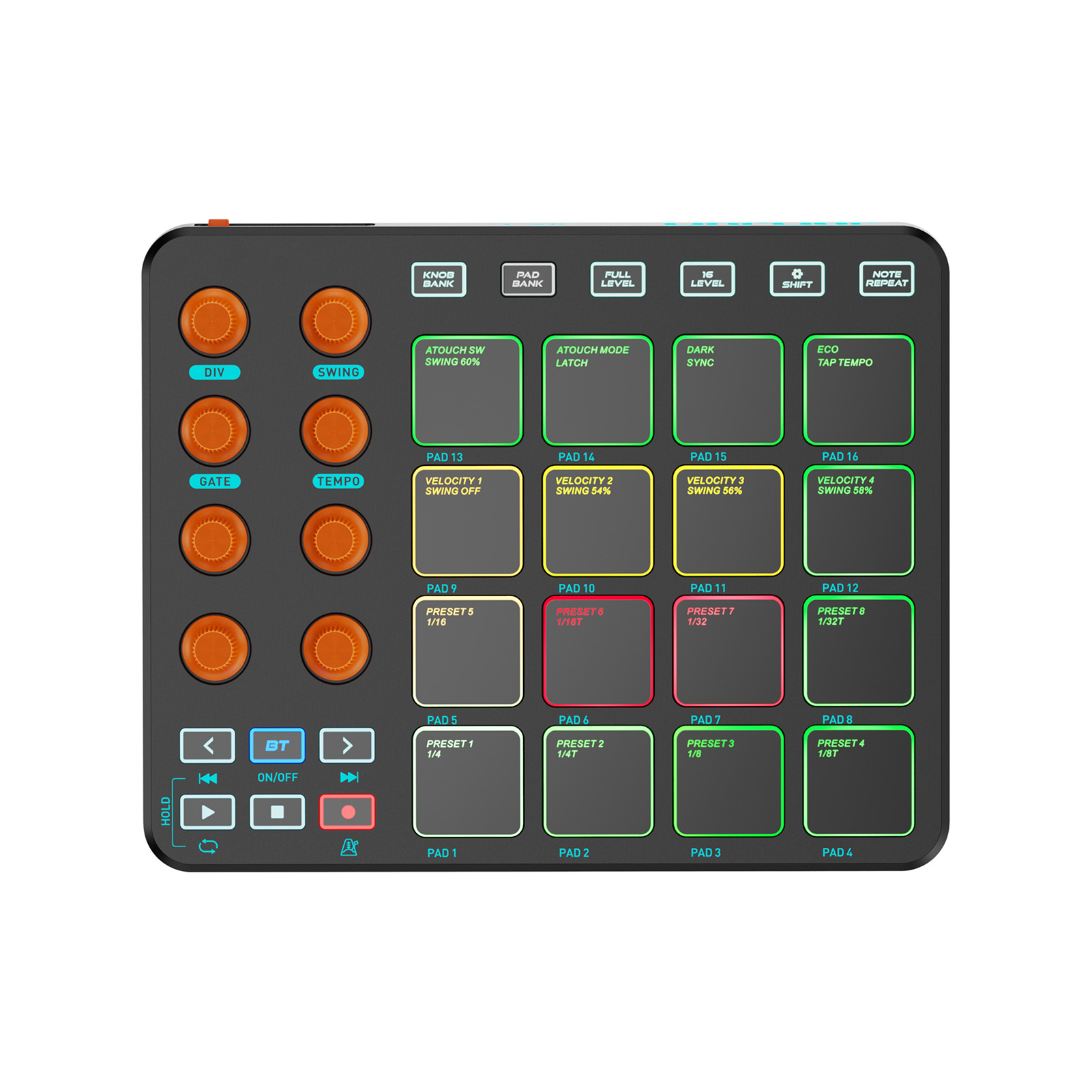 MIDI-Controller, kabelloses MI – Midi Controller Pad Bewertung und Preis