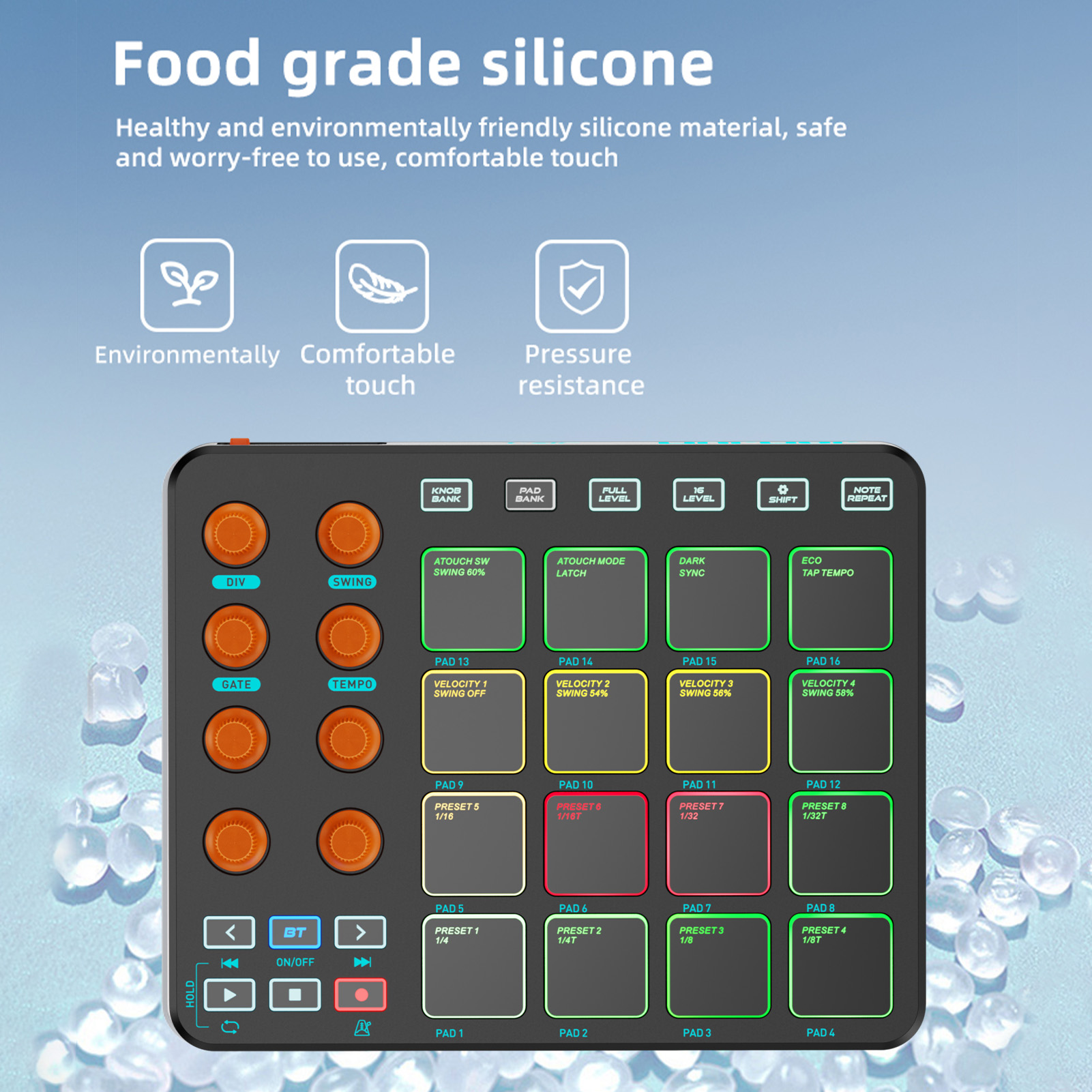 MIDI-Controller, kabelloses MI – Midi Controller Pad Bewertung und Preis